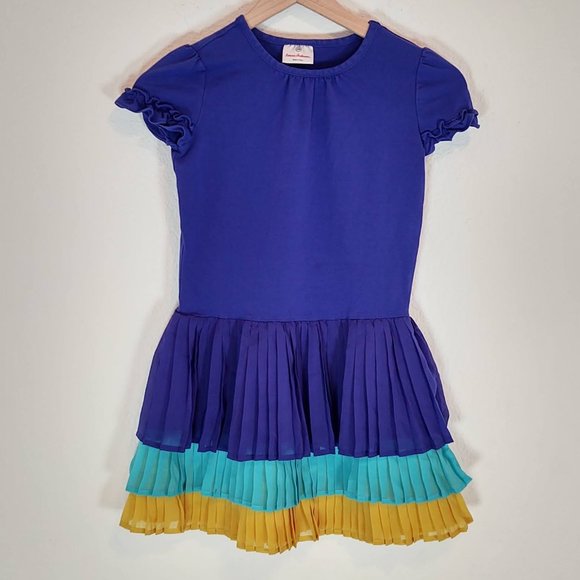 Hanna Andersson Other - Hanna Andersson 140 10 Dress Tier Short Sleeve